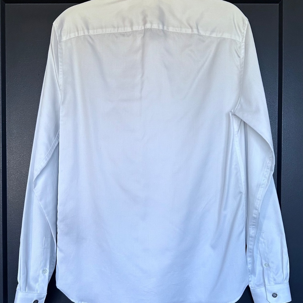 NWT | The Kooples | Fitted White Tuxedo Shirt - Picture 2 of 6